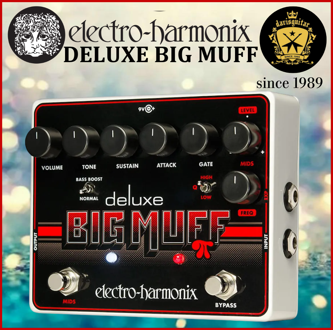 Electro-Harmonix EHX Deluxe Big Muff Pi Fuzz Distortion Sustainer Guitar Effect Pedal