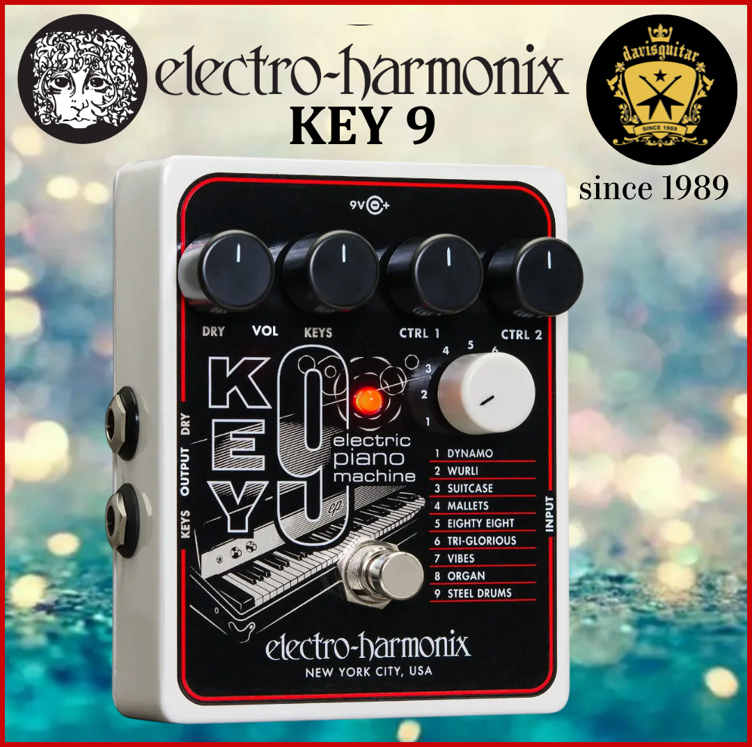 Electro-Harmonix EHX KEY9 Electric Piano Machine Guitar Effect Pedal