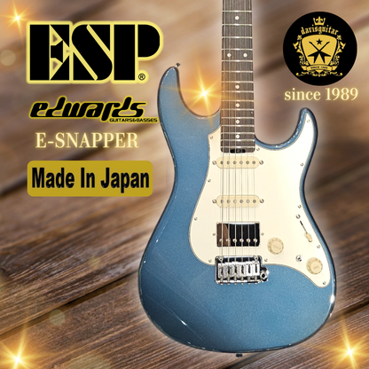 ESP Edwards E-SNAPPER-AL/R Electric Guitar Supreme Blue Made In Japan