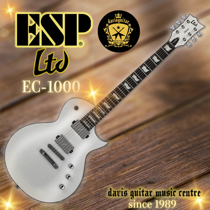 ESP LTD EC-1000 Electric Guitar Pearl White Fishman Fluence