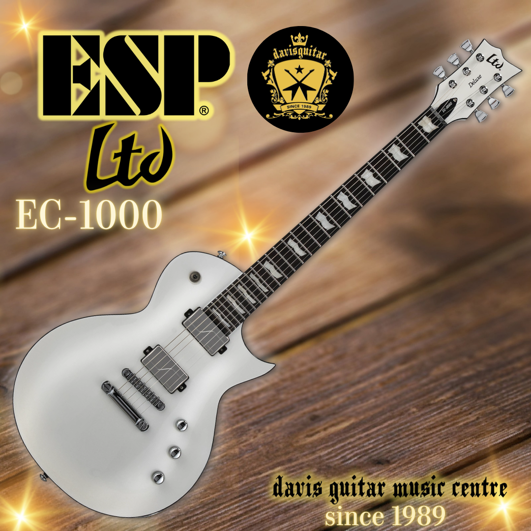 ESP LTD EC-1000 Electric Guitar Pearl White Fishman Fluence (December)