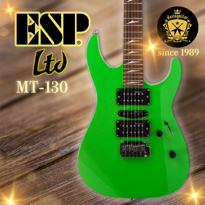 ESP LTD MT-130 Neon Green HSH Pickup Electric Guitar