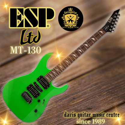 ESP LTD MT-130 Neon Green HSH Pickup Electric Guitar