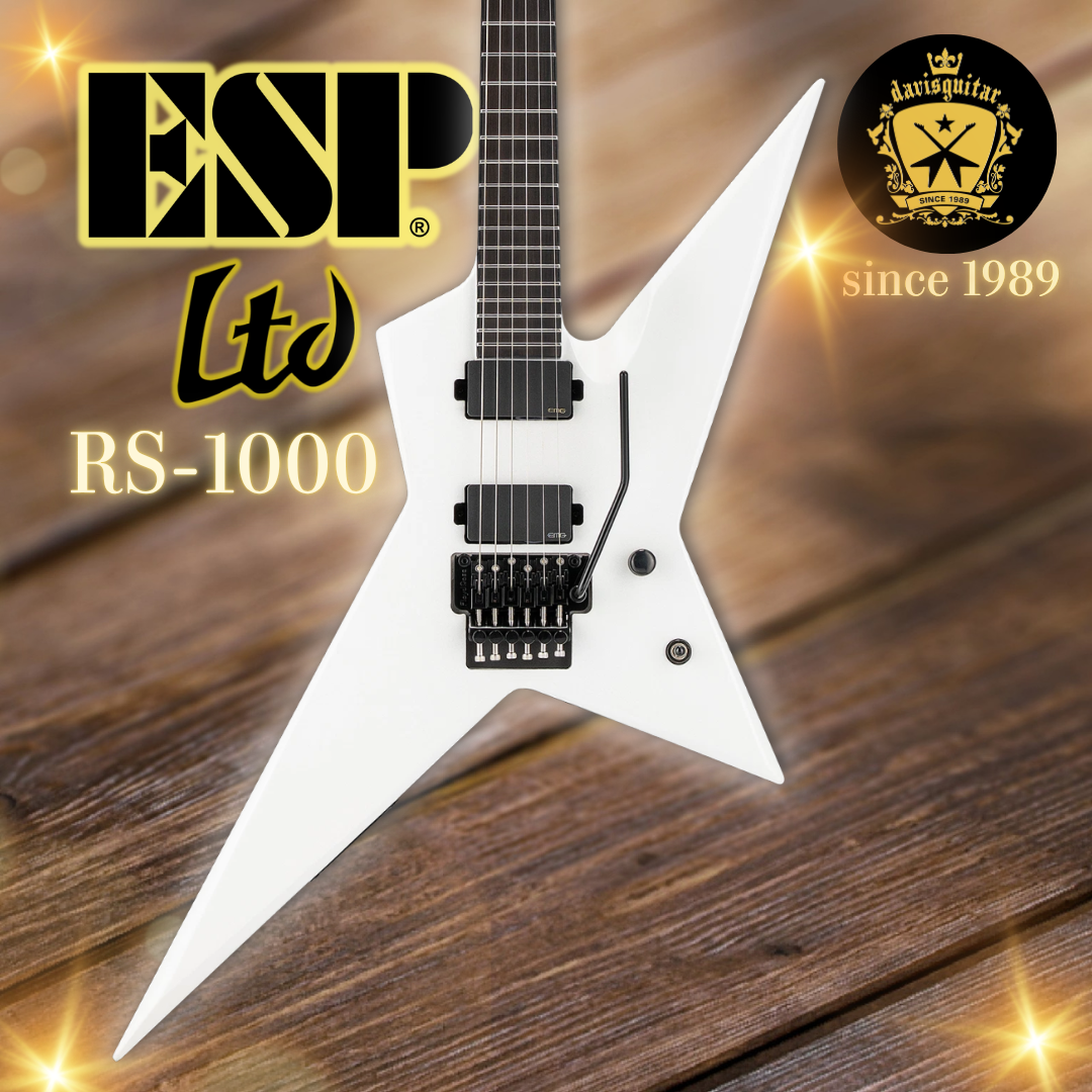ESP LTD RS-1000 Electric Guitar Pearl White Random Star Electric Guitar