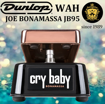 Jim Dunlop Joe Bonamassa Cry Baby Wah JB95 Guitar Pedal