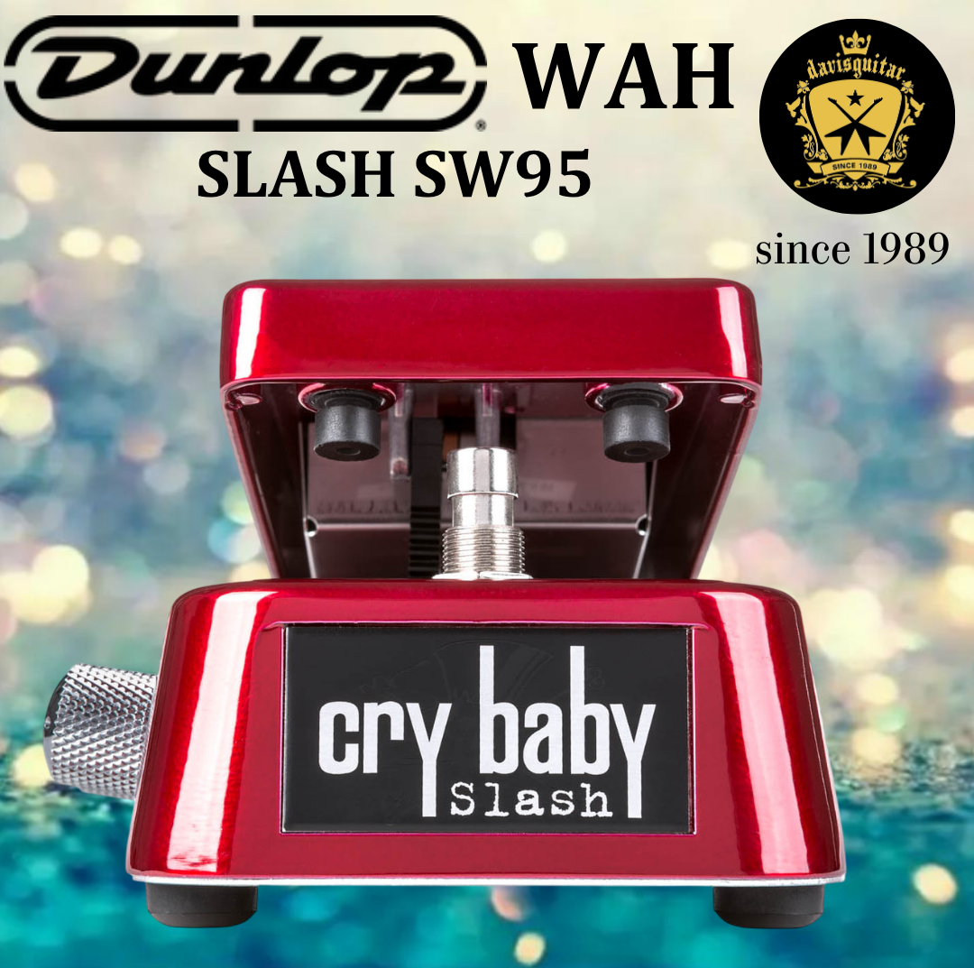 Jim Dunlop Slash Cry Baby Wah SW95 Wah Guitar Pedal