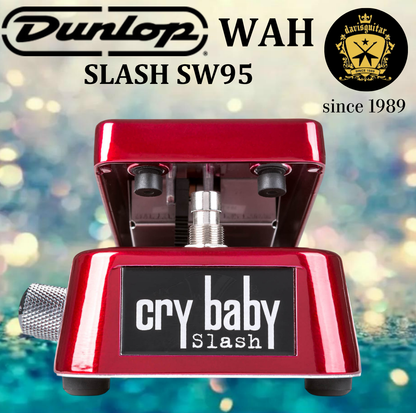 Jim Dunlop Slash Cry Baby Wah SW95 Wah Guitar Pedal