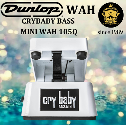 Jim Dunlop Cry Baby Mini Bass Wah CBM105Q Guitar Pedal
