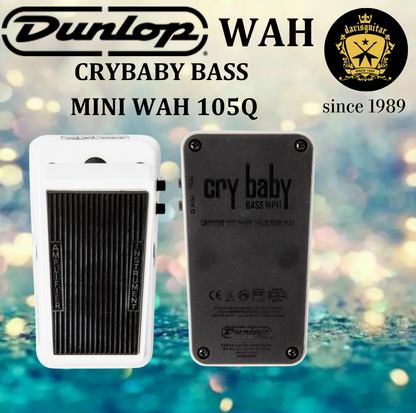 Jim Dunlop Cry Baby Mini Bass Wah CBM105Q Guitar Pedal