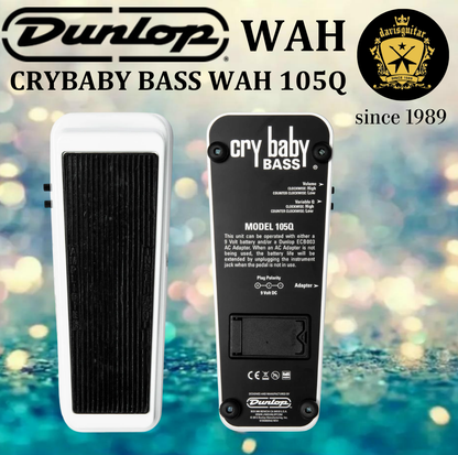 Jim Dunlop Cry Baby Bass Wah 105Q Guitar Pedal