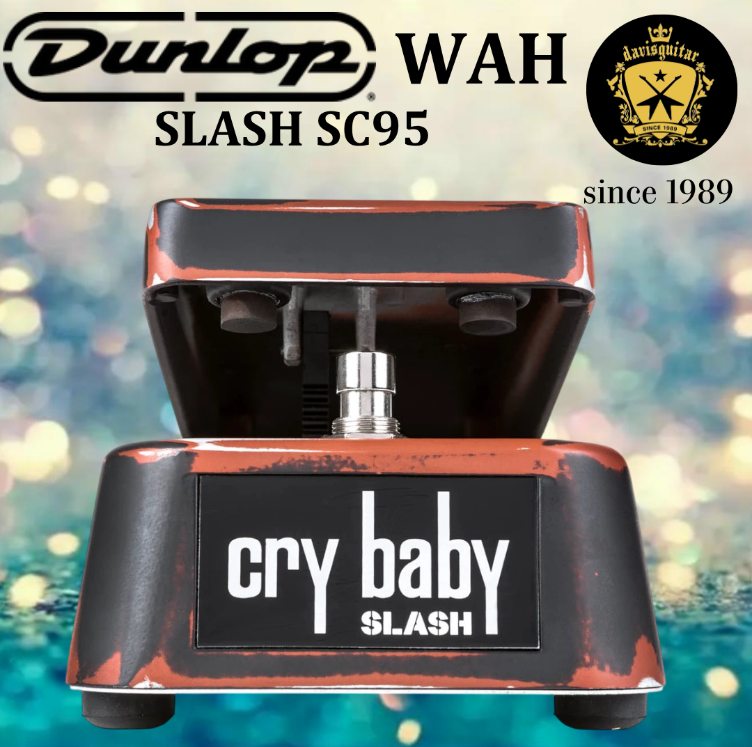 Jim Dunlop Slash Cry Baby Classic Wah SC95 Guitar Pedal