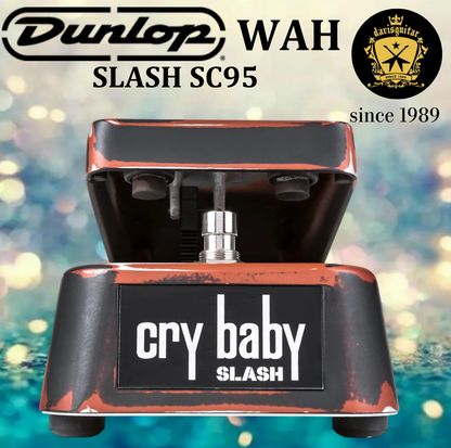 Jim Dunlop Slash Cry Baby Classic Wah SC95 Guitar Pedal