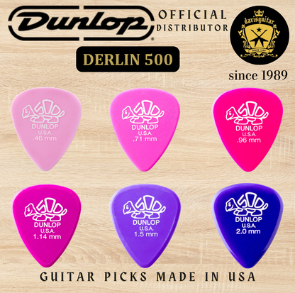Jim Dunlop Guitar Pick Derlin 500 1.50mm Made In USA