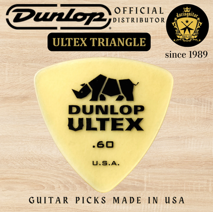 Jim Dunlop Guitar Pick Ultex Triangle  0.60mm Made In USA