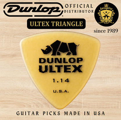 Jim Dunlop Guitar Pick Ultex Triangle 1.14mm Made In USA
