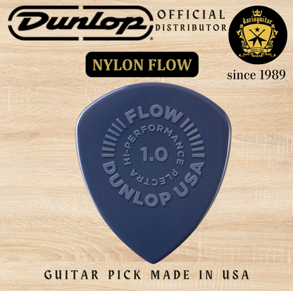 Jim Dunlop Guitar Pick Nylon Flow 1.00mm Made In USA