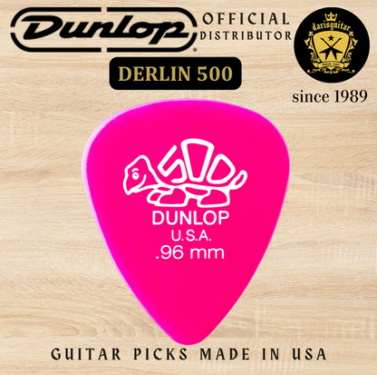 Jim Dunlop Guitar Pick Derlin 500 0.96mm Made In USA