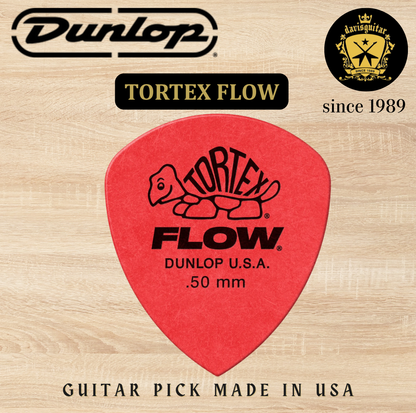 Jim Dunlop Guitar Pick Tortex Flow Pick 0.50mm Made In USA