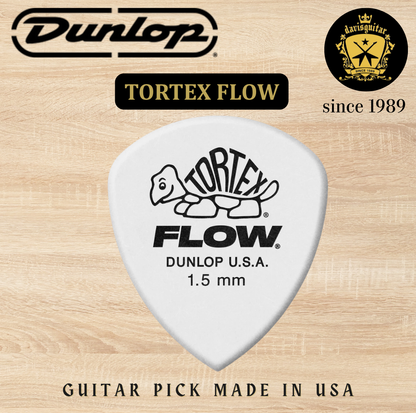 Jim Dunlop Guitar Pick Tortex Flow Pick 1.50mm Made In USA