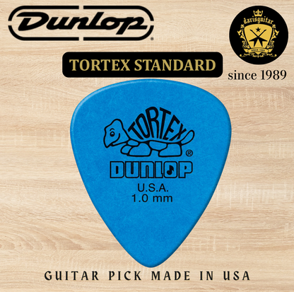 Jim Dunlop Guitar Pick Tortex Standard Pick 1.00mm Made In USA
