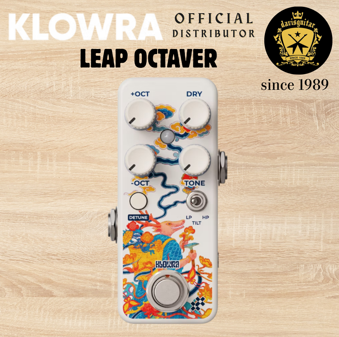 Klowra Guitar Pedal Dive Pitch Shifter Pedal Dual Drop-Tune Glide