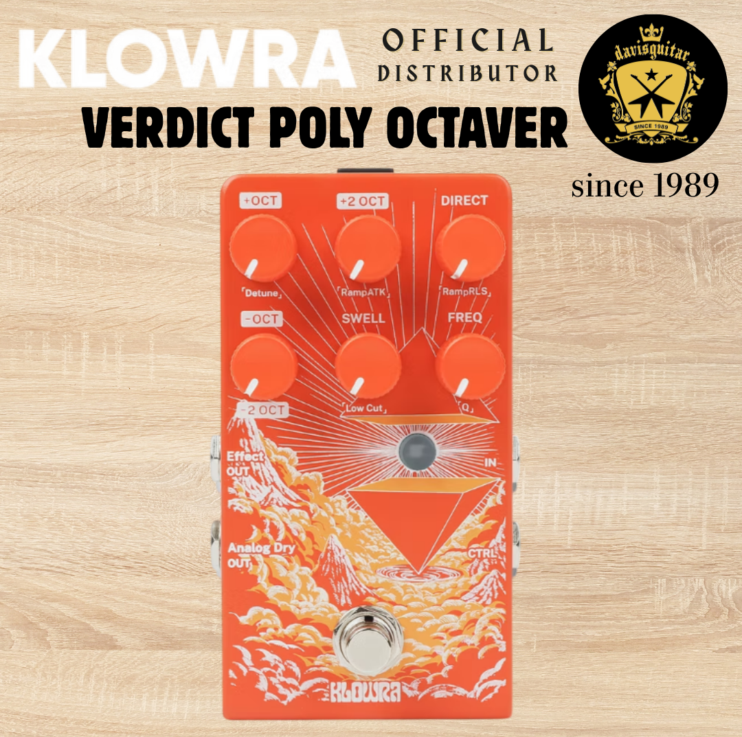 Klowra Guitar Pedal Verdict Polyphonic Octave Tonal Emulations Harmonic Textures