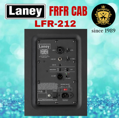 Laney LFR-212 FRFR  Full Range Flat Response Powered Guitar Cab 800 watts