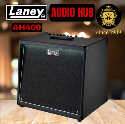 Laney AudioHub AH400 Electric, Acoustic, Bass, Keyboard, Drums, Bluetooth USB Recording Amp