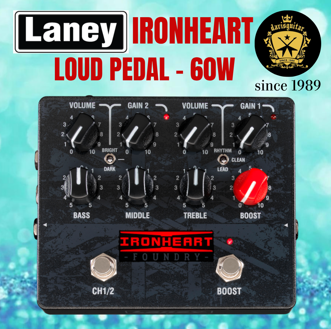 Laney IRONHEART LOUDPEDAL 60-Watt Pedal Amplifier for Electric Guitar