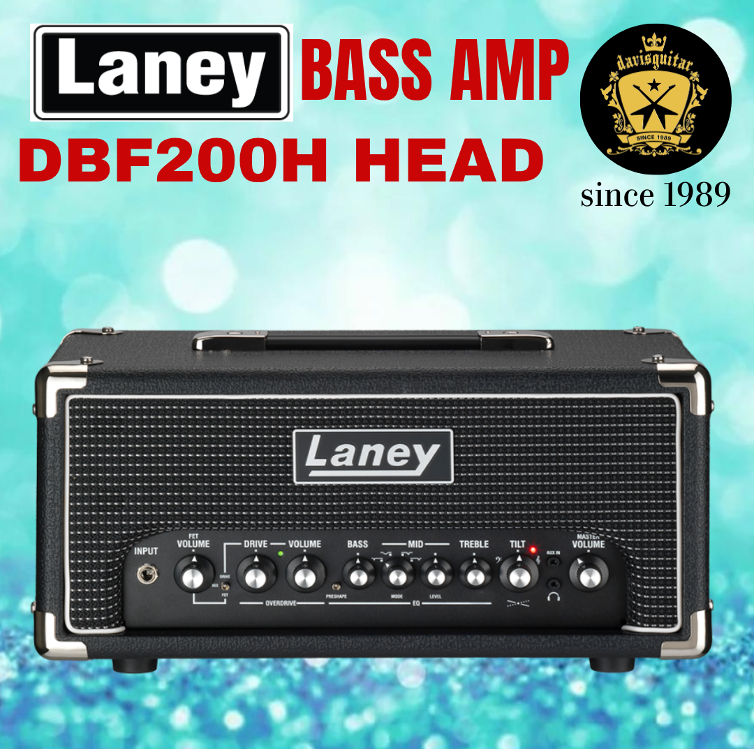 Laney DBF200H Digbeth Foundry Bass Amplifier Head 200 watts
