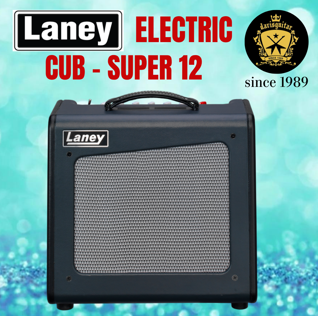 Laney CUB-SUPER12 Boutique Electric Pure Tube Amp 15 watts or 1 watts with Reverb