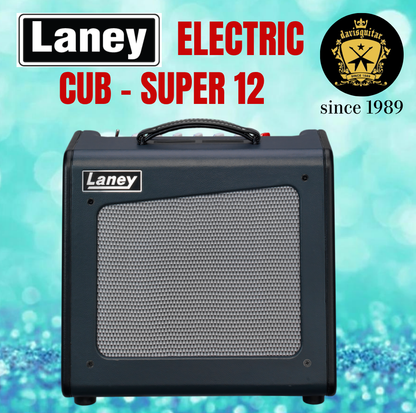 Laney CUB-SUPER12 Boutique Electric Pure Tube Amp 15 watts or 1 watts with Reverb