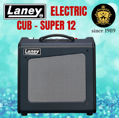 Laney CUB-SUPER12 Boutique Electric Pure Tube Amp 15 watts or 1 watts with Reverb