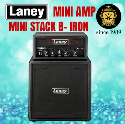 Laney MINI STACK-IRON Heart Battery-Powered Guitar Amp with Smartphone Interface