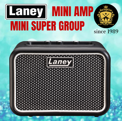 Laney MINI-SUPERGROUP Battery Powered Guitar Amp with Smartphone Interface