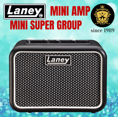 Laney MINI-SUPERGROUP Battery Powered Guitar Amp with Smartphone Interface