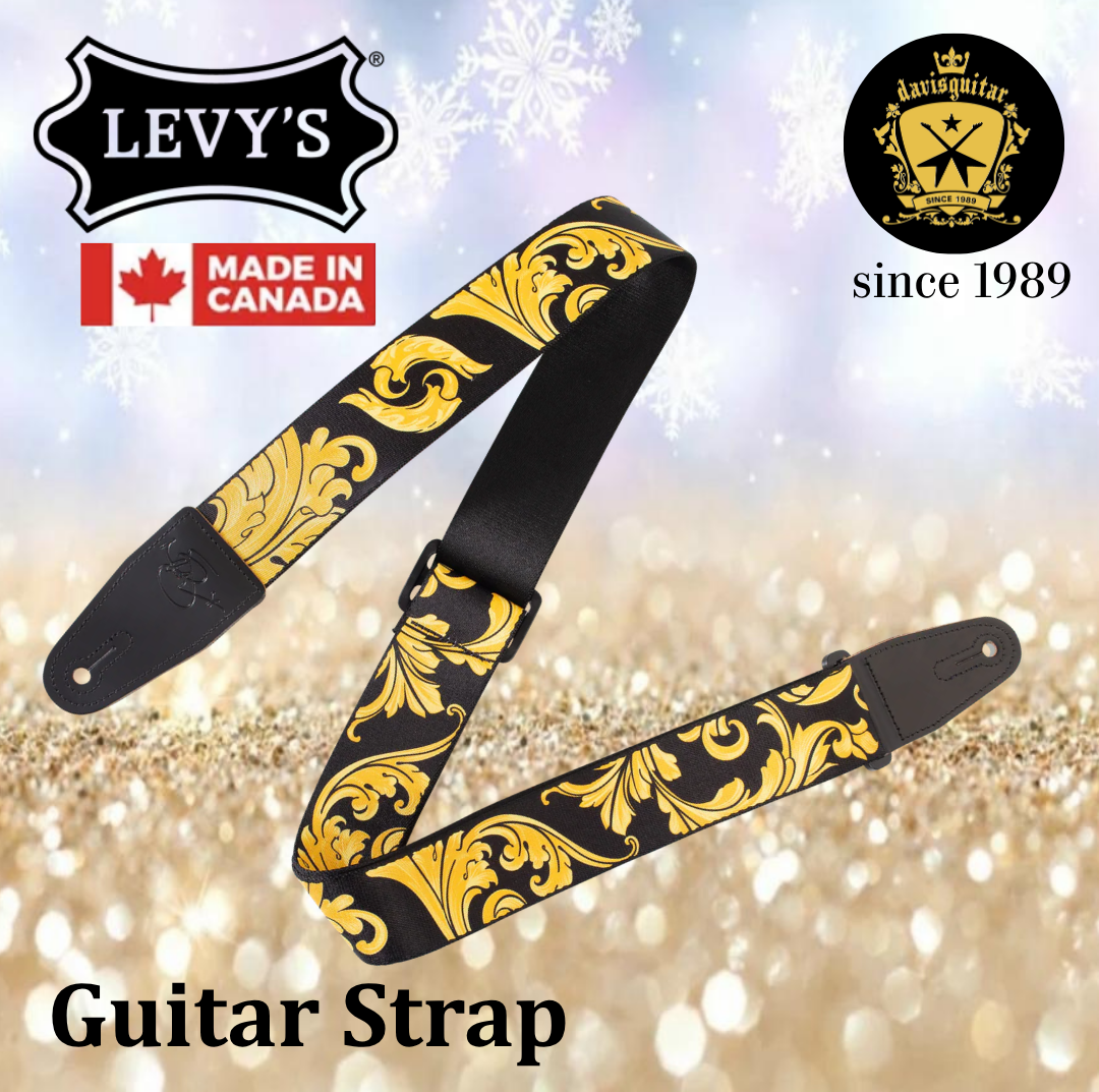 Levy’s Leathers MNSP2-001 – Nita Strauss Artist Signature Series Guitar Strap