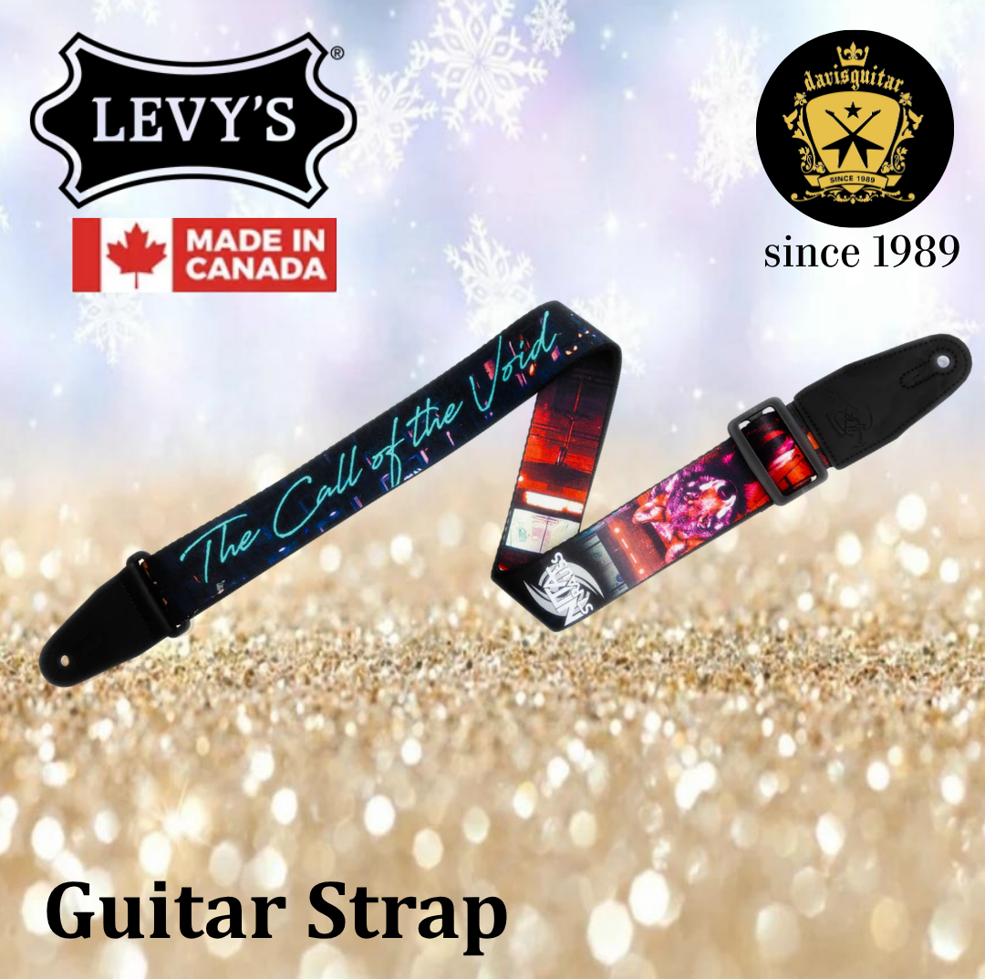 Levy’s Leathers MNSP2-003 – Nita Strauss Artist Signature Series Guitar Strap