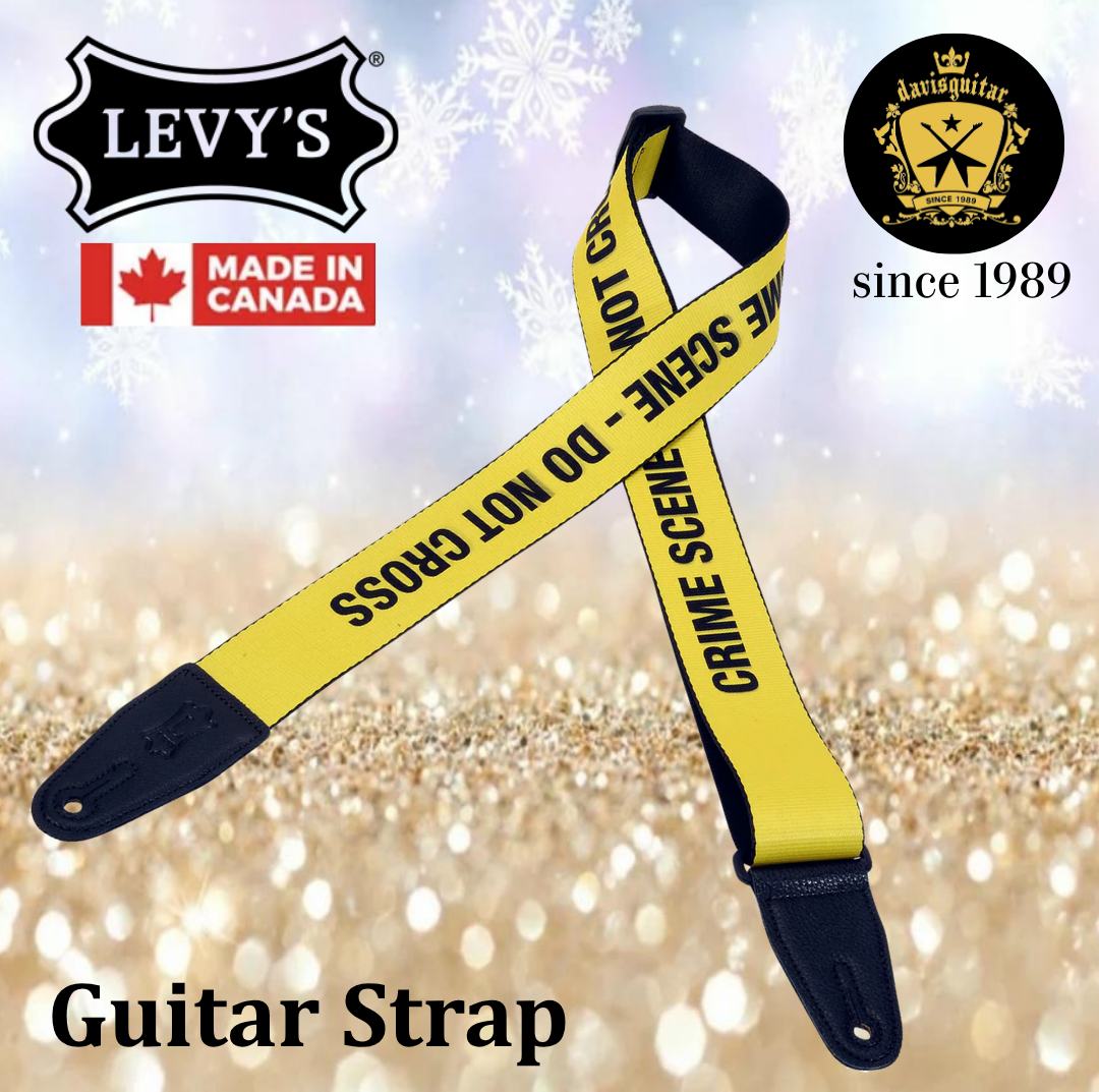 Levy’s Leather Graphic Waves Series 2" Polyester Guitar Strap MPS2-006