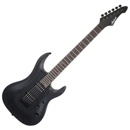 Aria Pro II Electric Guitar MAC-D600 STBK Stained Black