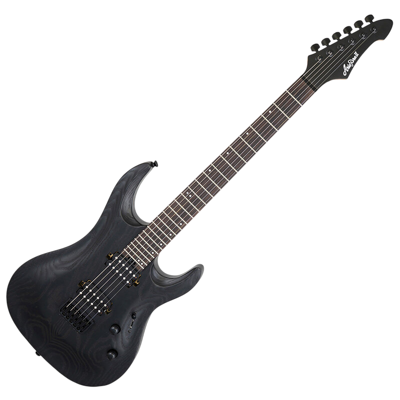 Aria Pro II Electric Guitar MAC-D600 STBK Stained Black