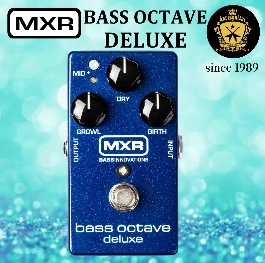 MXR M288 Bass Octave Deluxe Guitar Pedal Effect