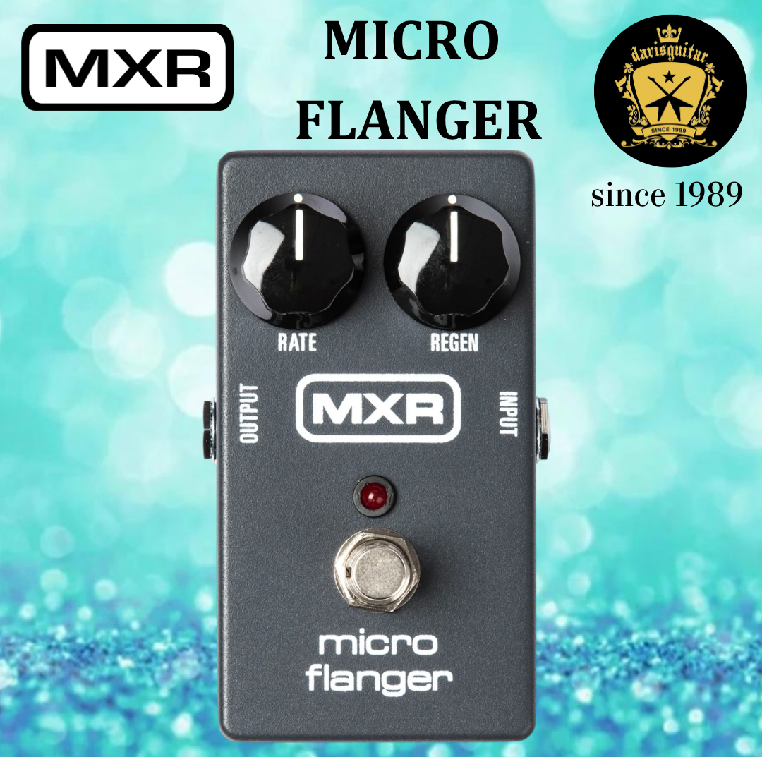 MXR M152 Analog Micro Flanger Guitar Pedal Effect