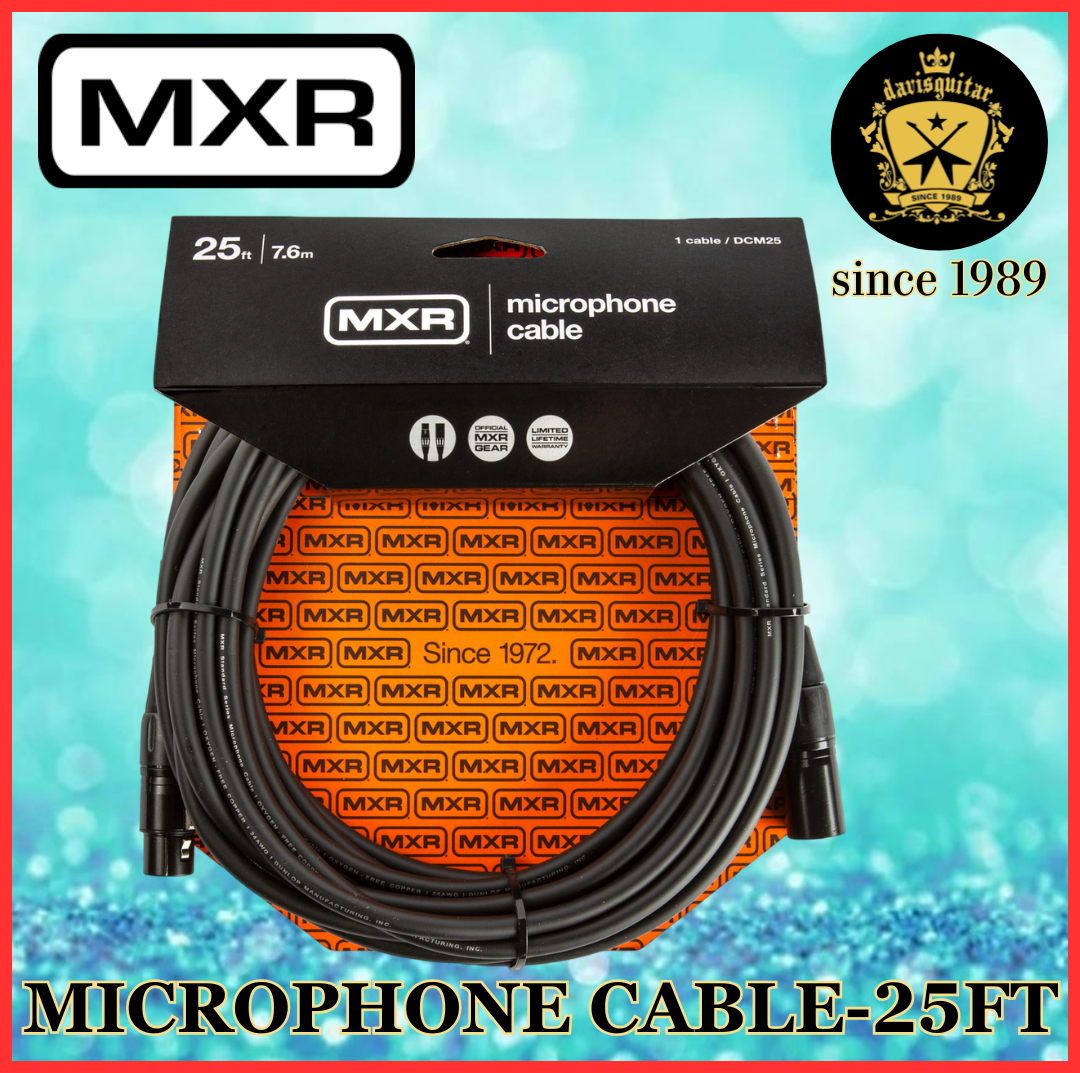 MXR Microphone Cable 25ft