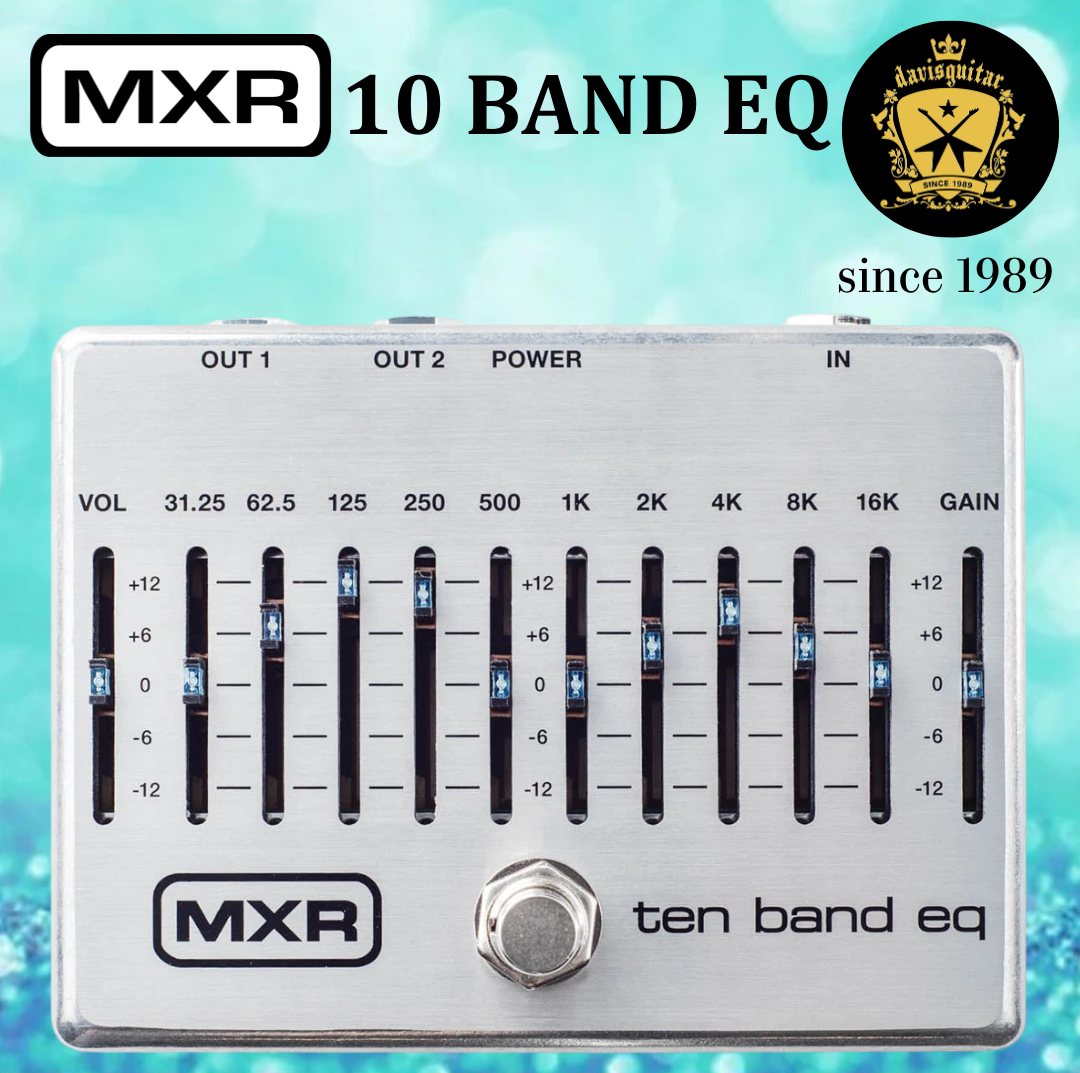 MXR Ten Band EQ M108S Guitar Pedal Effect