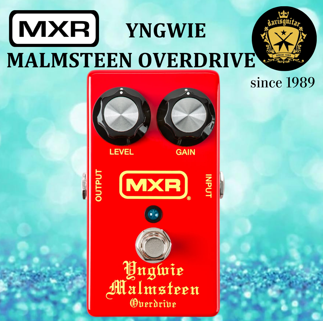 MXR Yngwie Malmsteen Overdrive Pedal YJM308 Guitar Effect