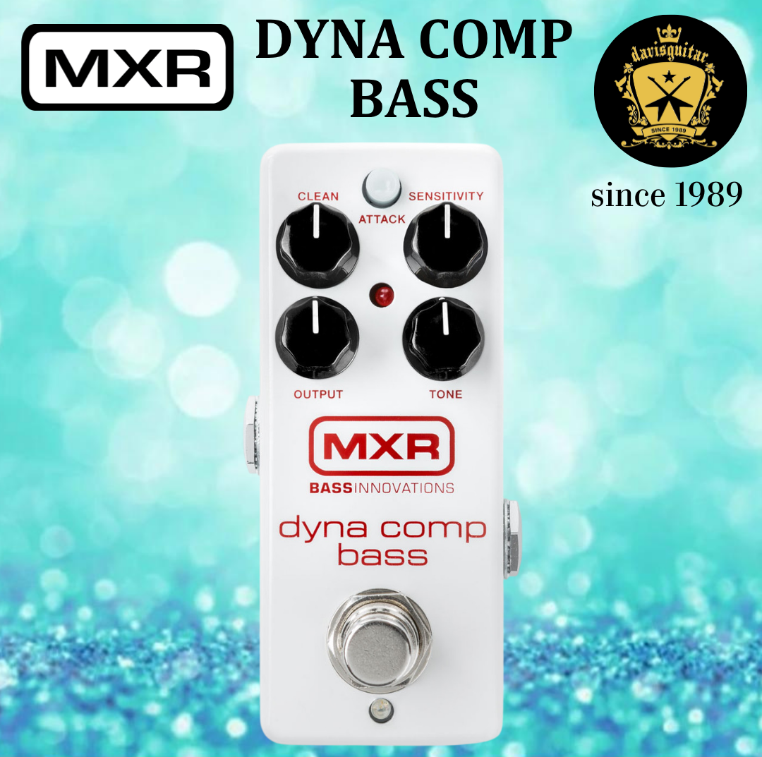 MXR Dyna Comp Bass Compressor M282 Guitar Pedal Effect