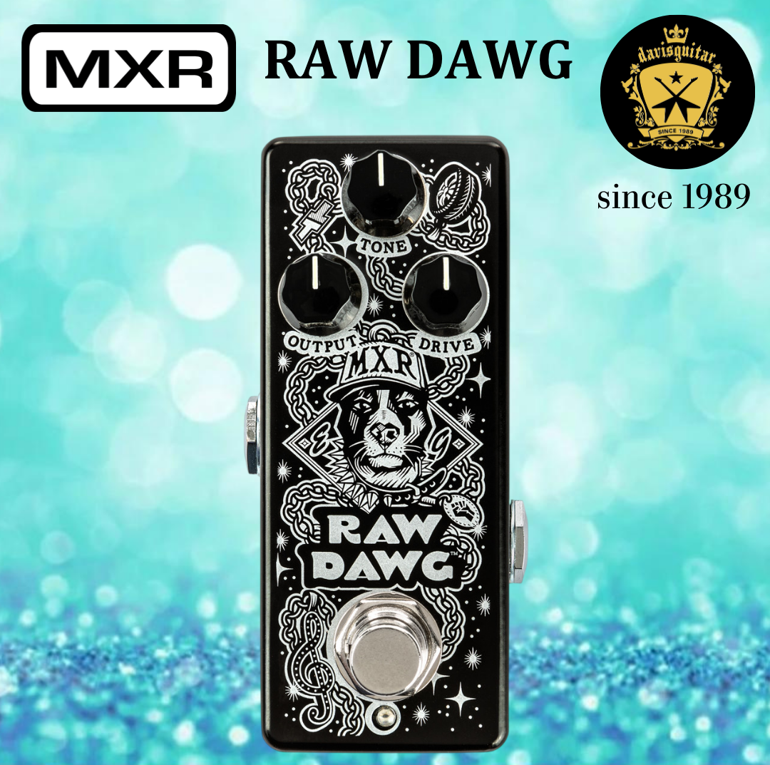 MXR Raw Dawg Overdrive EG74 Pedal Guitar Effect