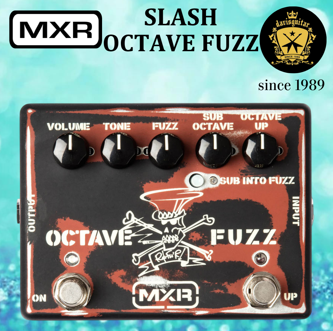 MXR Slash Octave Fuzz SF01 Pedal Guitar Effect
