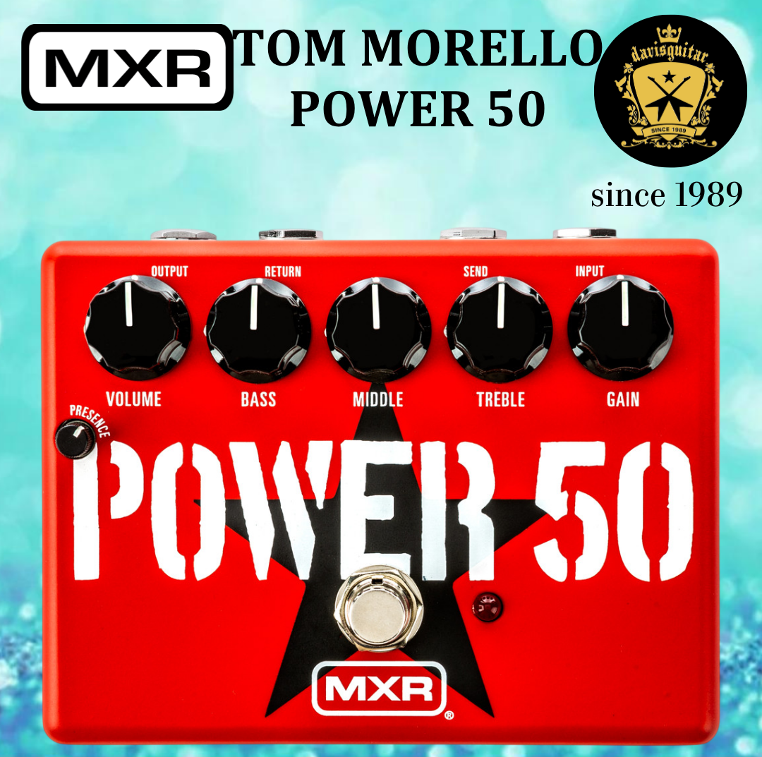 MXR Tom Morello Power 50 Overdrive TBM1 Pedal Guitar Effect